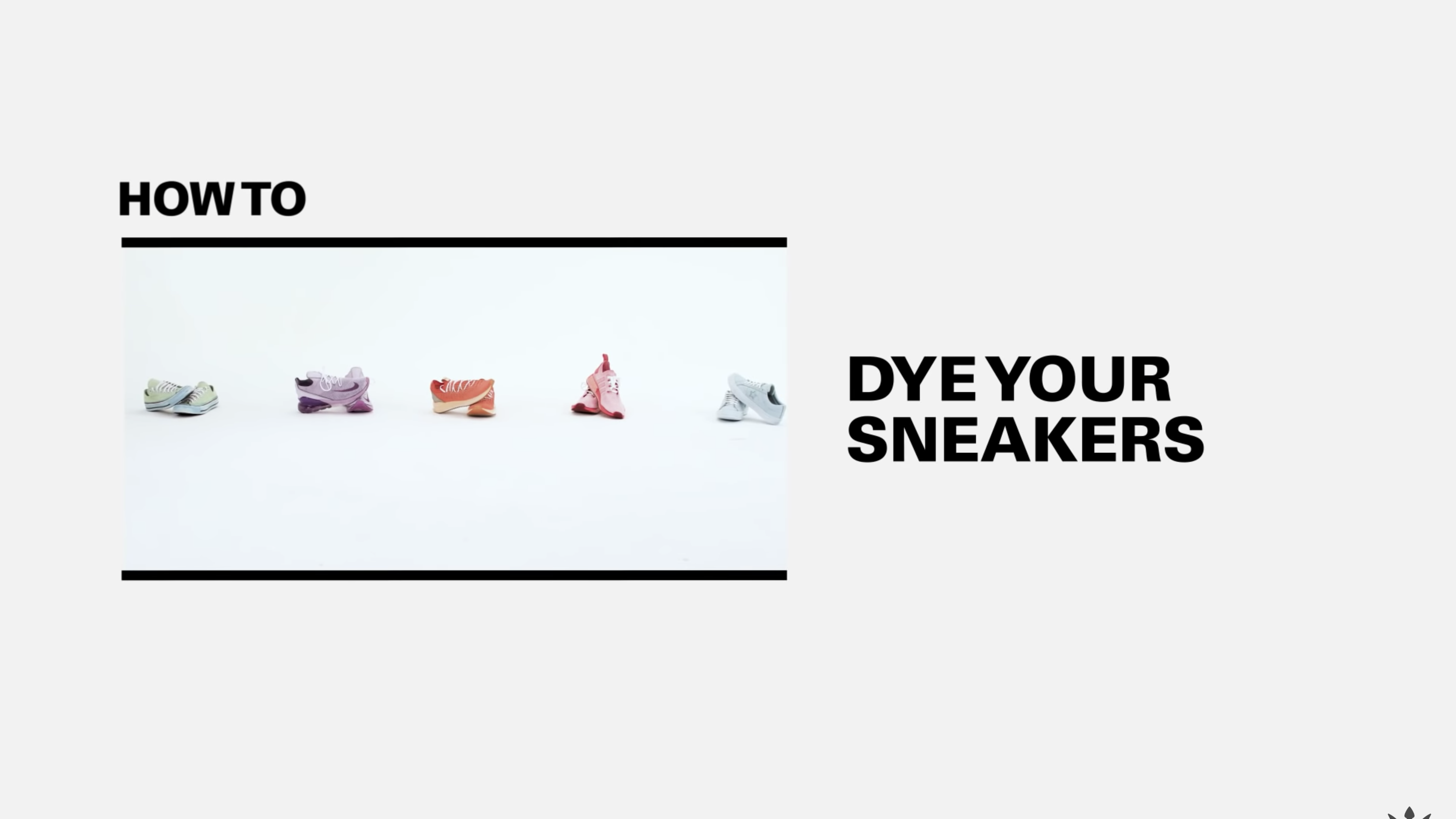 Category DIY - Guide to dyeing shoes with simple steps