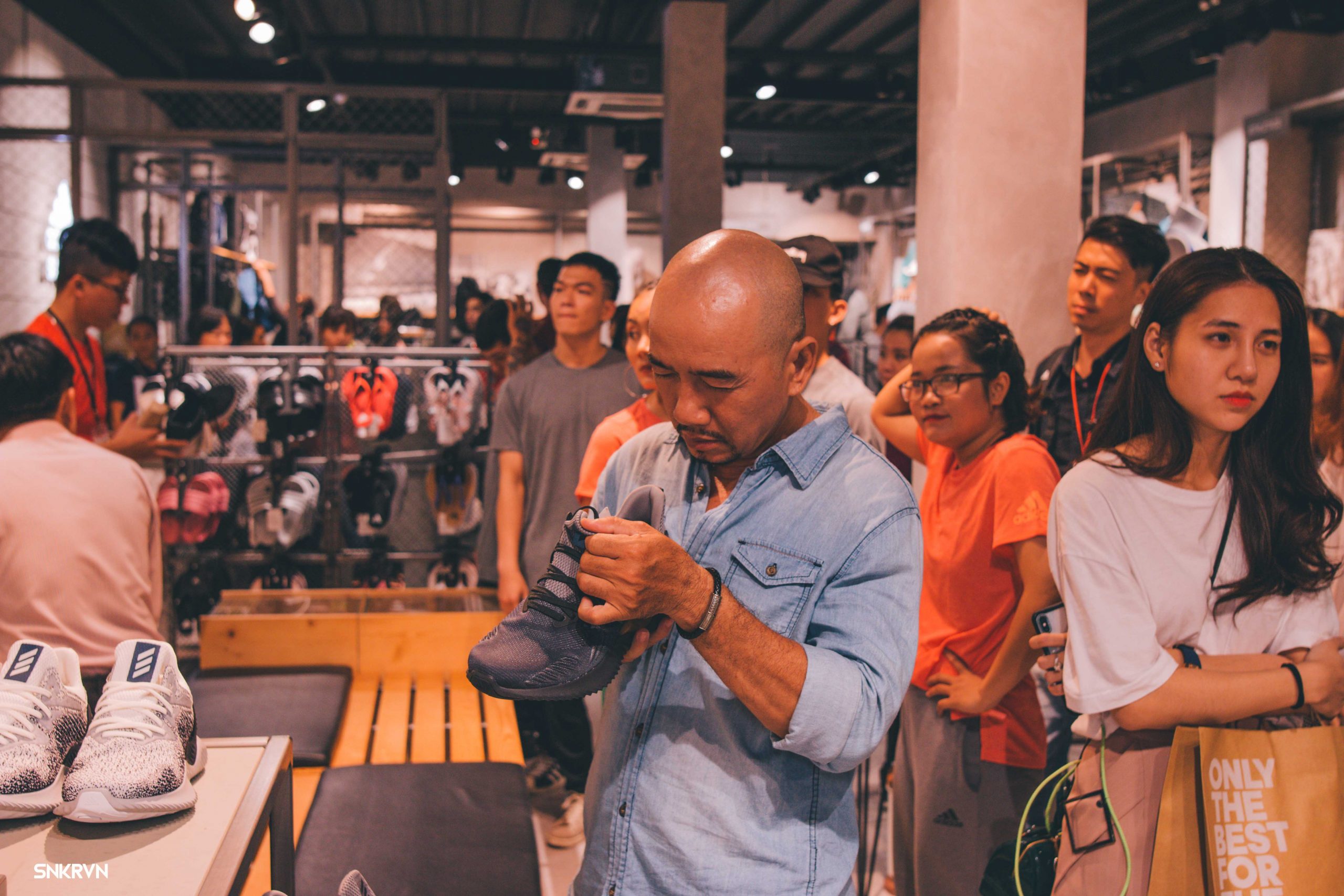 Experience a unique shopping space at adidas 106 Le Van Sy