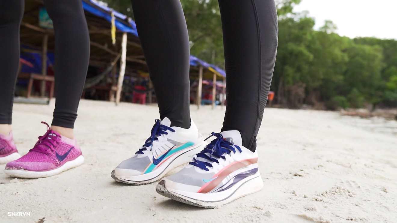 Super detailed review of Nike Zoom Fly SP SS19 after a long trip to Saigon - Phu Quoc