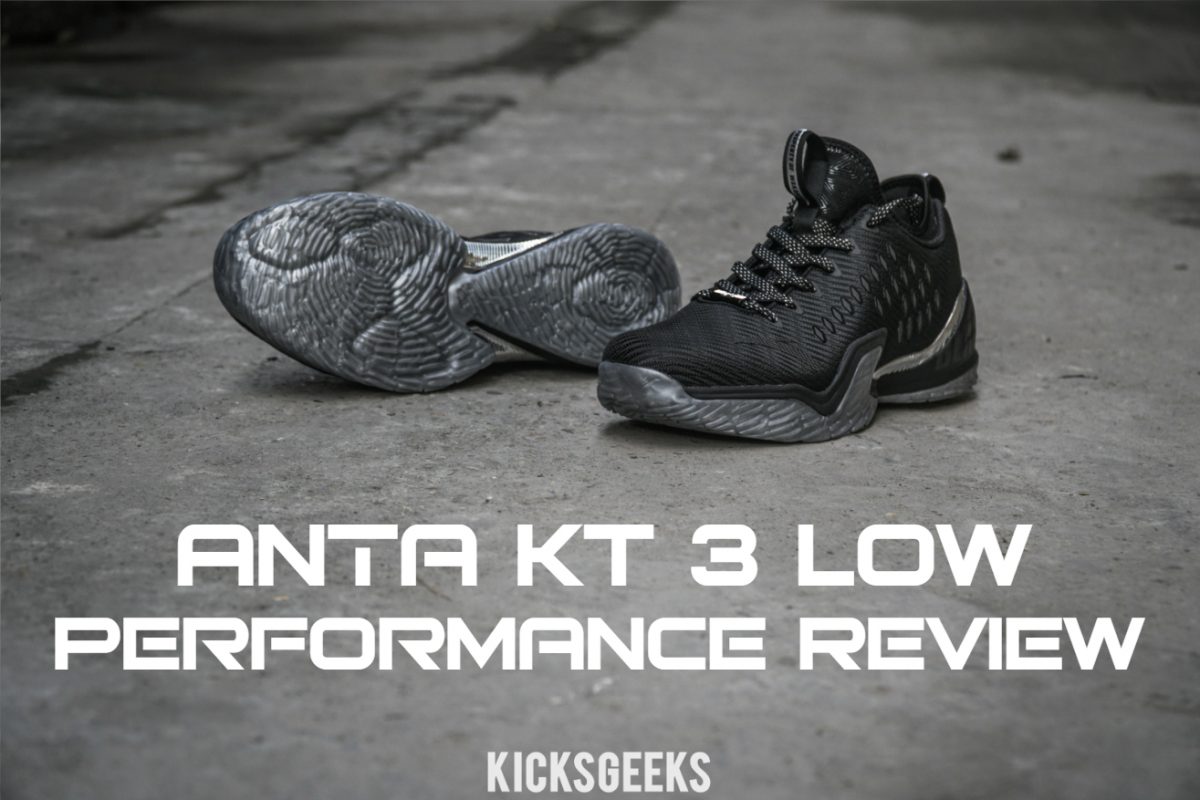 Anta KT 3 Low Review "Black Panther"