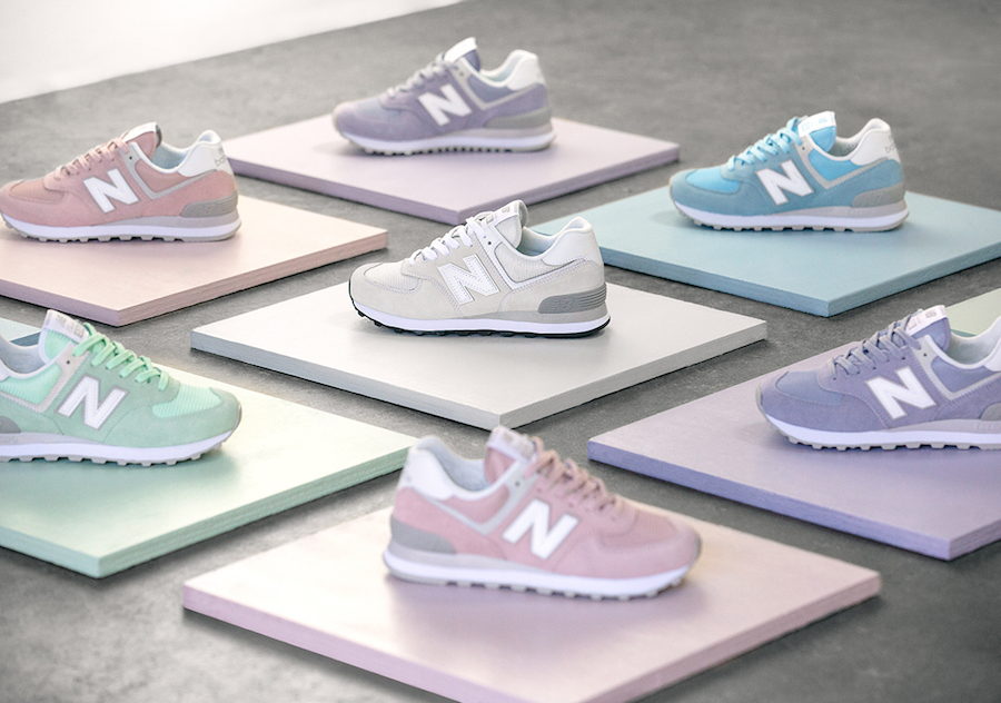 New Balance 574 returns with its feminine "Pastel" collection