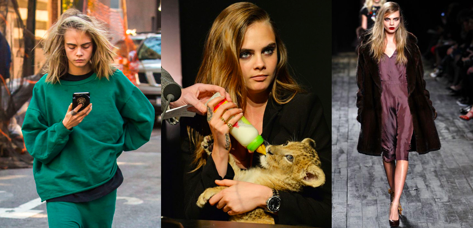 Cara Delevingne - Formula to be legendary: rich, beautiful, no matter what!