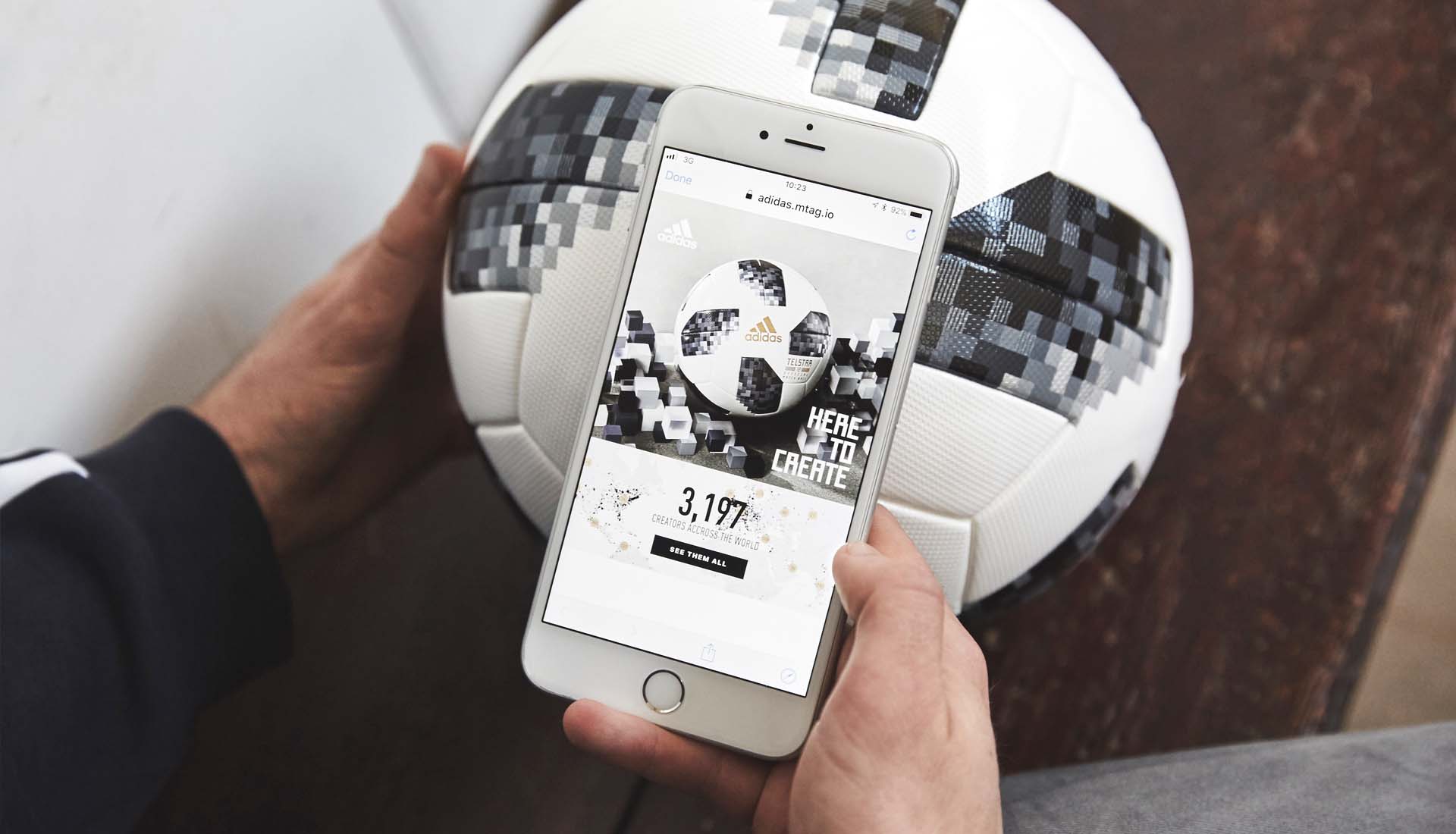 Learn about the adidas Telstar 18 - the official ball at the 2018 World Cup