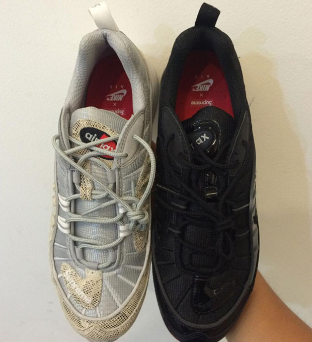 Supreme x Nike Air Max 98 - "Strange spice" from the past