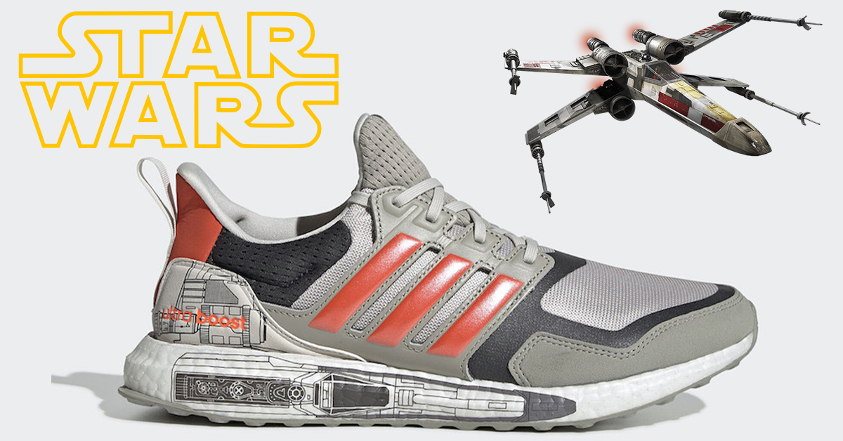 Fan Star Wars is happy with the adidas UltraBoost "X-Wing" version super beautiful