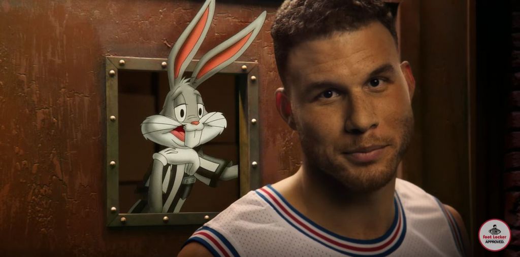 Jordan celebrates the 20th anniversary of "Space Jam" with Blake Griffin and Jimmy Butler