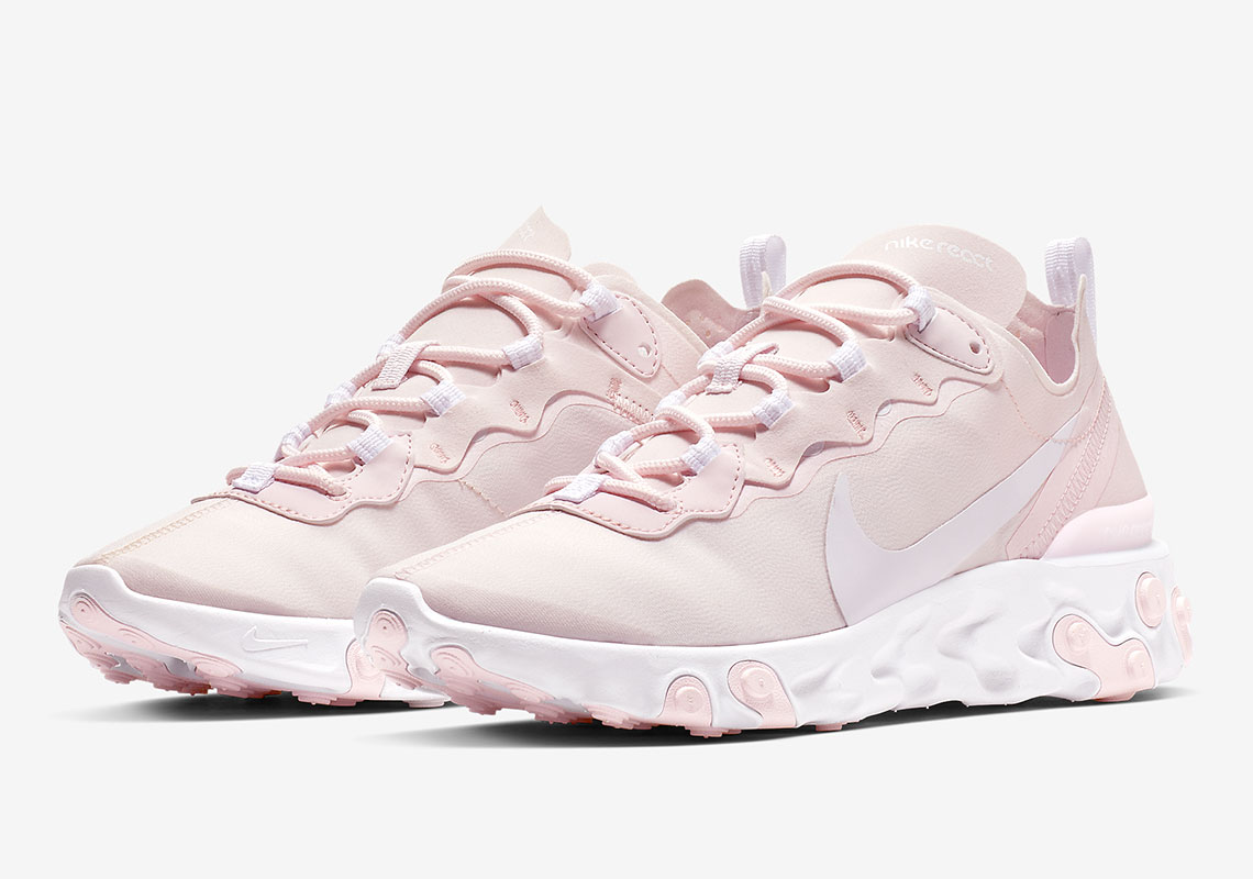 Nike released a lovely "Pale Pink" color scheme for the React Element 55