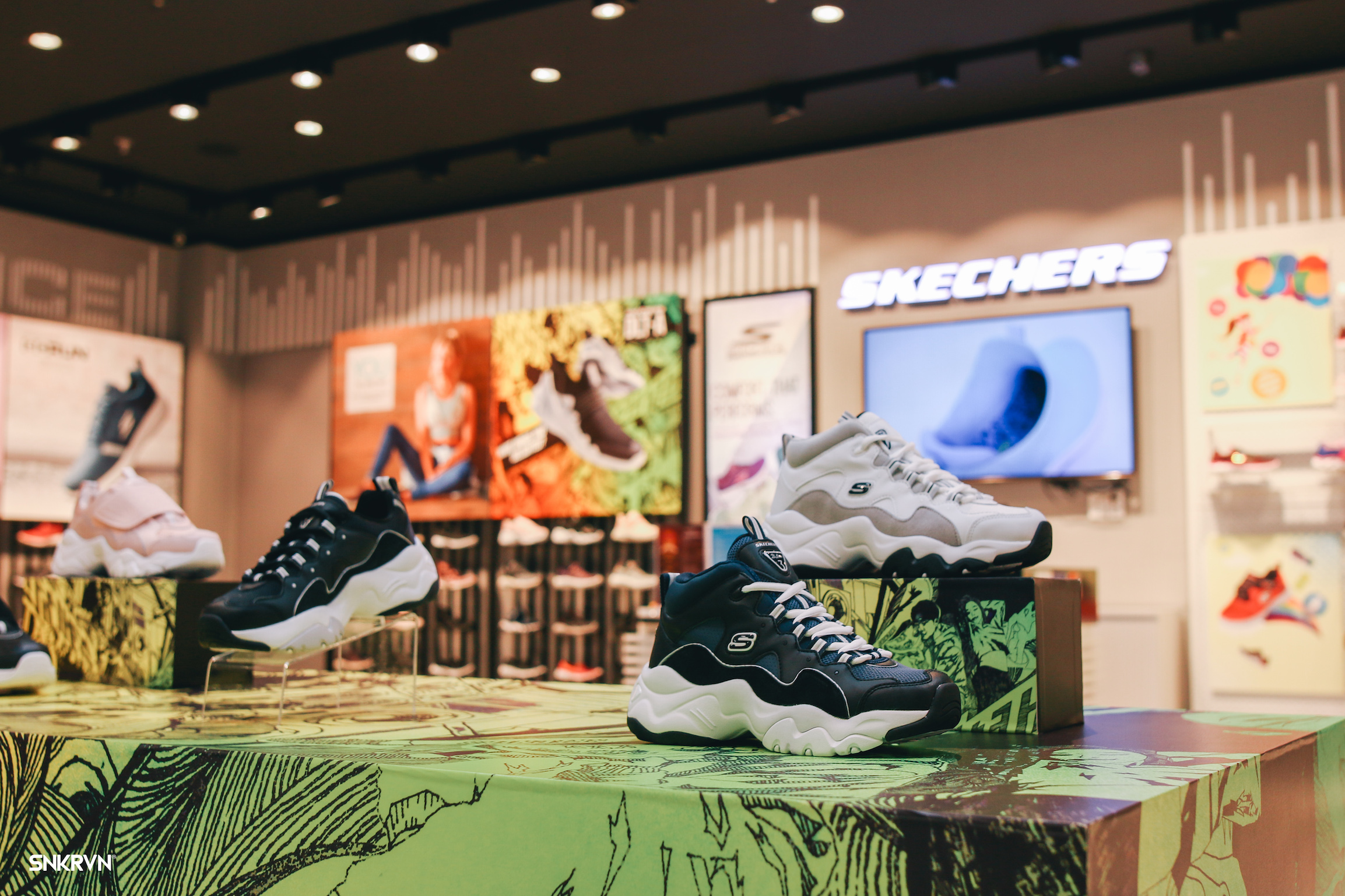 Skechers caused a fever among Asian youth with D'Lites 3 full of youthfulness and personality