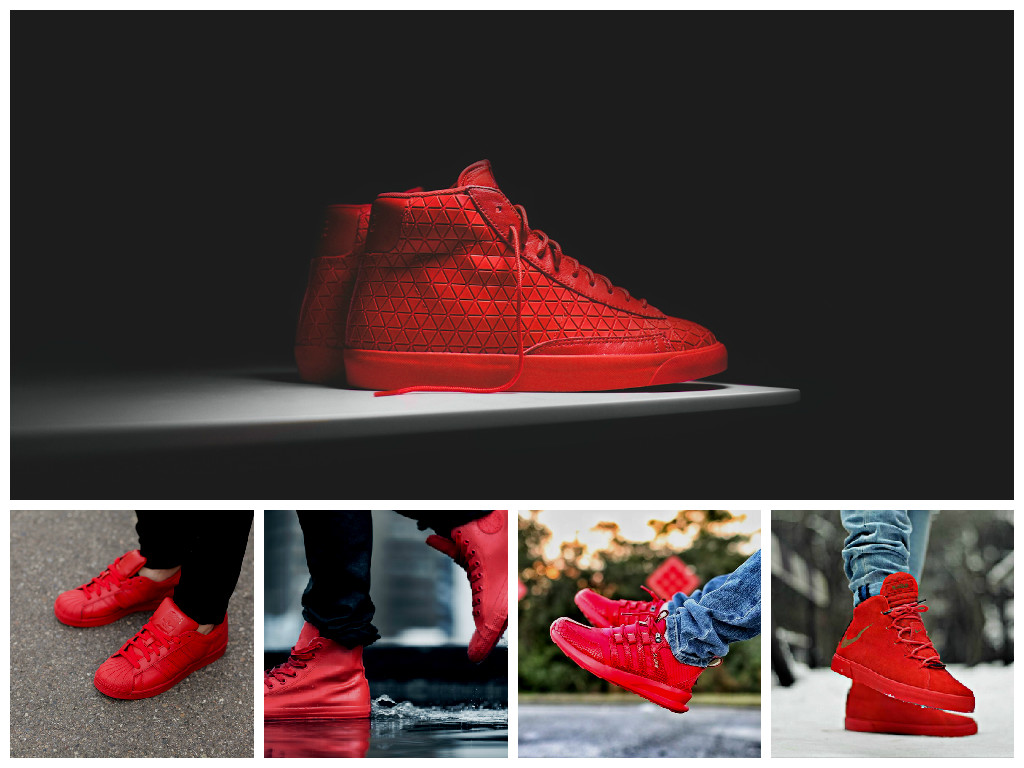 TOP 10 DOUBLE SNEAKERS ALL RED WITH THE PRICE IS NOT SO HOT FOR SUMMER (Part 1)