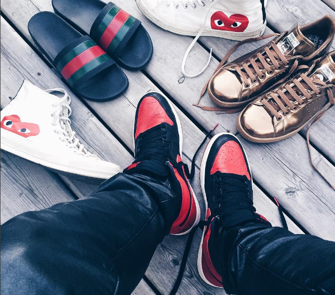 Top 10 pictures of the most beautiful sneaker on Instagram last week.