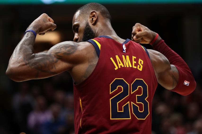Is Lebron James at the top of his career?
