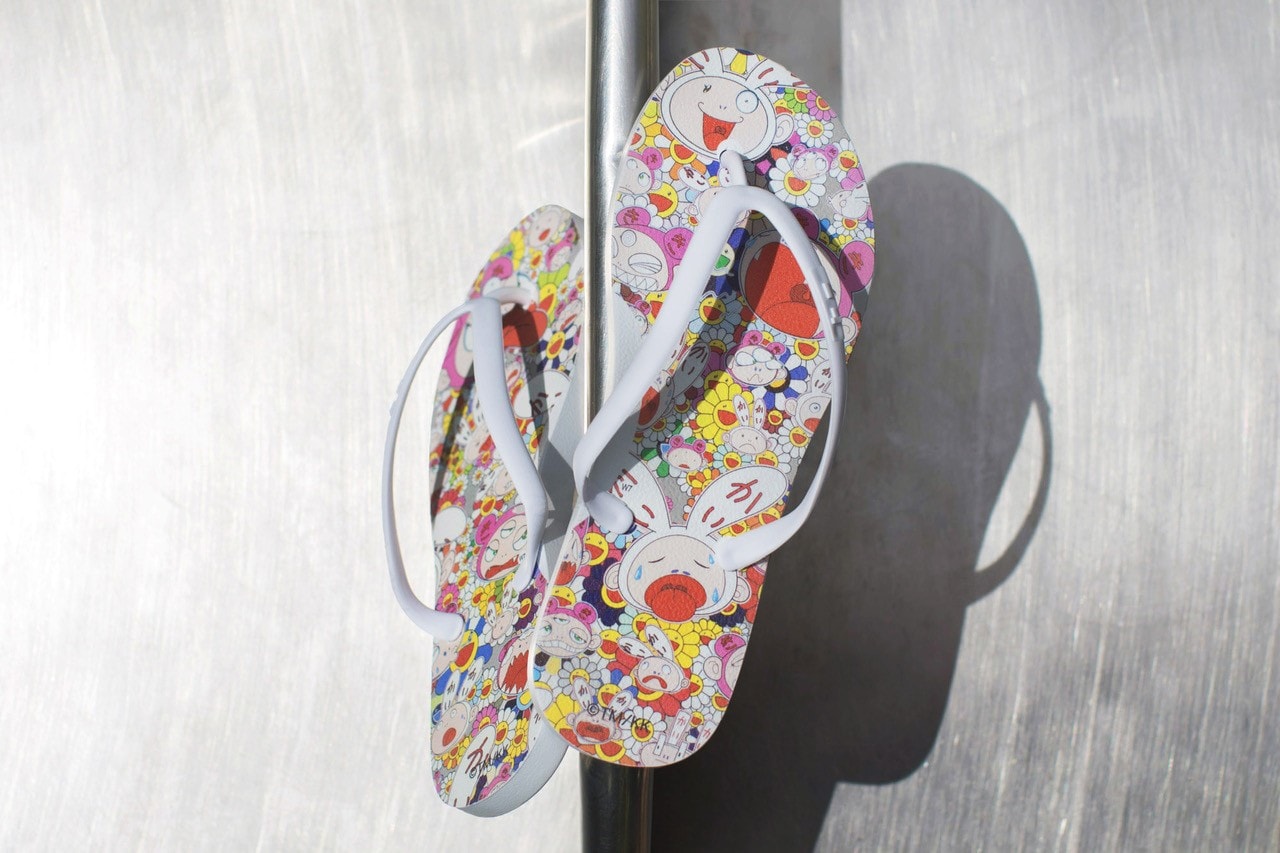 Takashi Murakami x TIDAL - The most sought after flip flops this summer