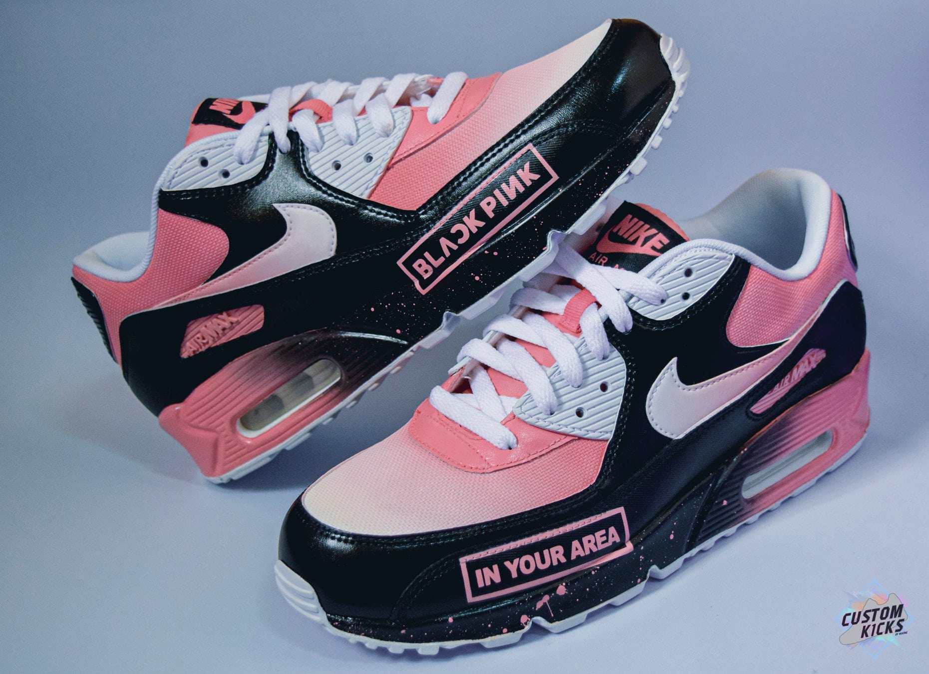 Nike Air Max 90 "Black Pink" for fans of BLACKPINK girls