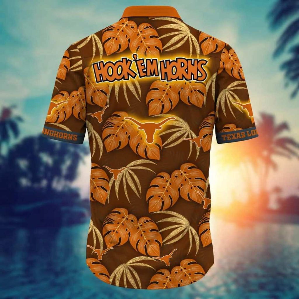 NCAA Texas Longhorns Hawaiian Shirt,Aloha Shirt,Summer Aloha