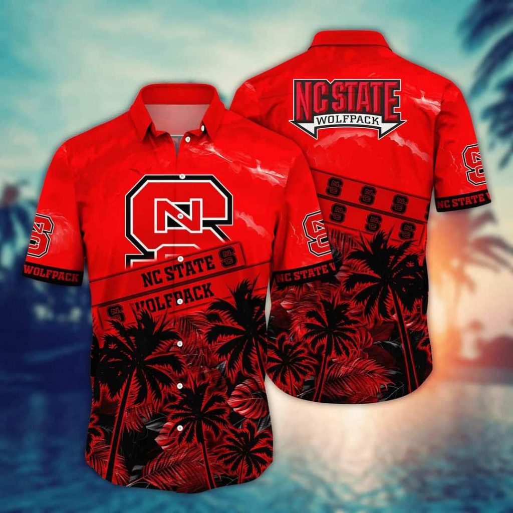 NCAA NC State Wolfpack Hawaiian Shirt,Aloha Shirt,Trendy Summer Gift