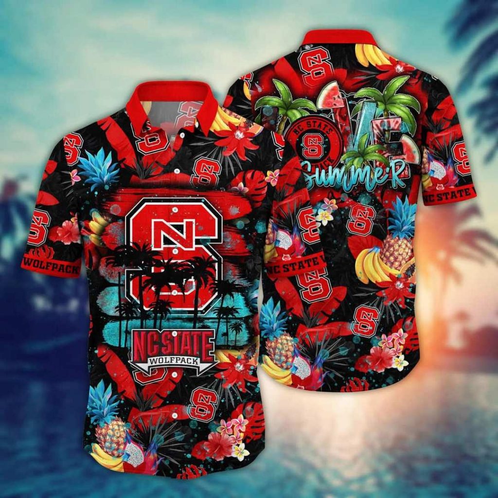 NCAA NC State Wolfpack Hawaiian Shirt,Aloha Shirt,Summer Aloha