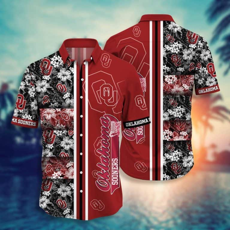 NCAA Oklahoma Sooners Hawaiian Shirt,Aloha Shirt,Beach Gift For ideas