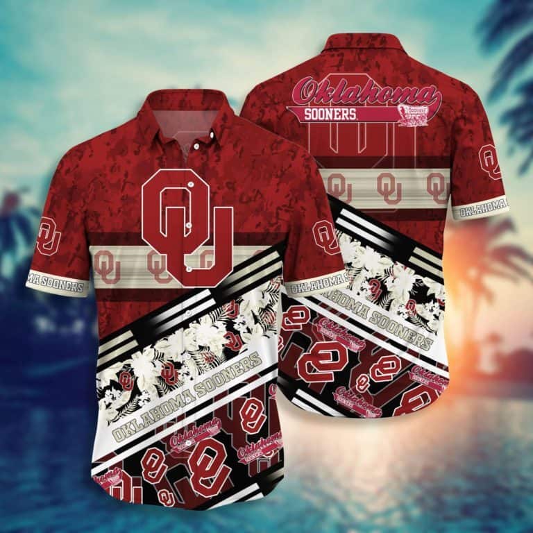 NCAA Oklahoma Sooners Hawaiian Shirt,Aloha Shirt,Summer Holiday Gift