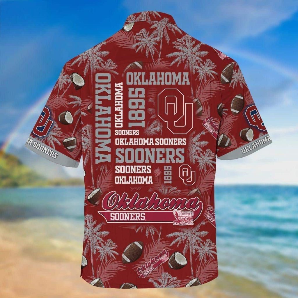 Vintage Aloha NCAA Oklahoma Sooners Hawaiian Shirt,Aloha Shirt