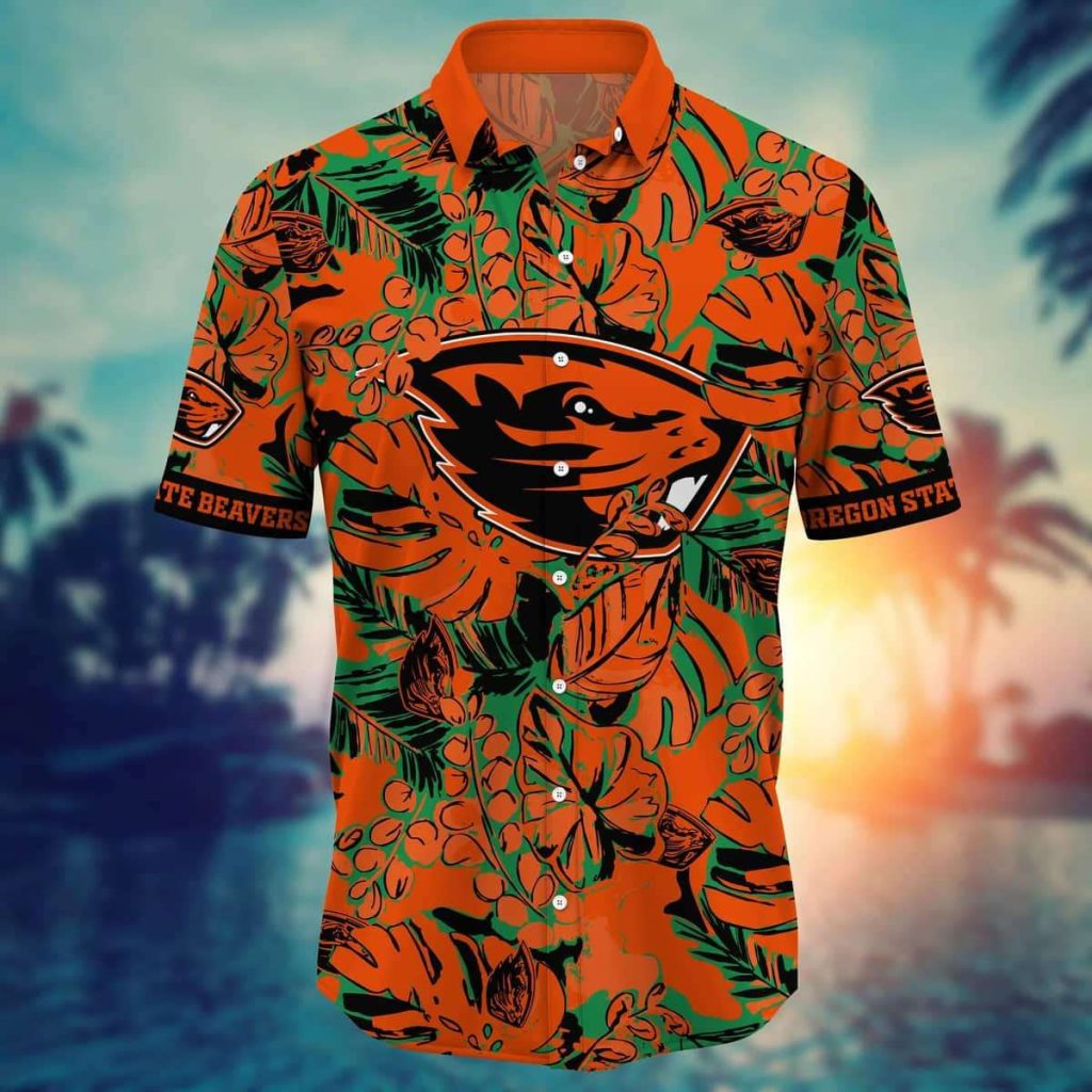 NCAA Oregon State Beavers Hawaiian Shirt,Aloha Shirt,Gift For ideas