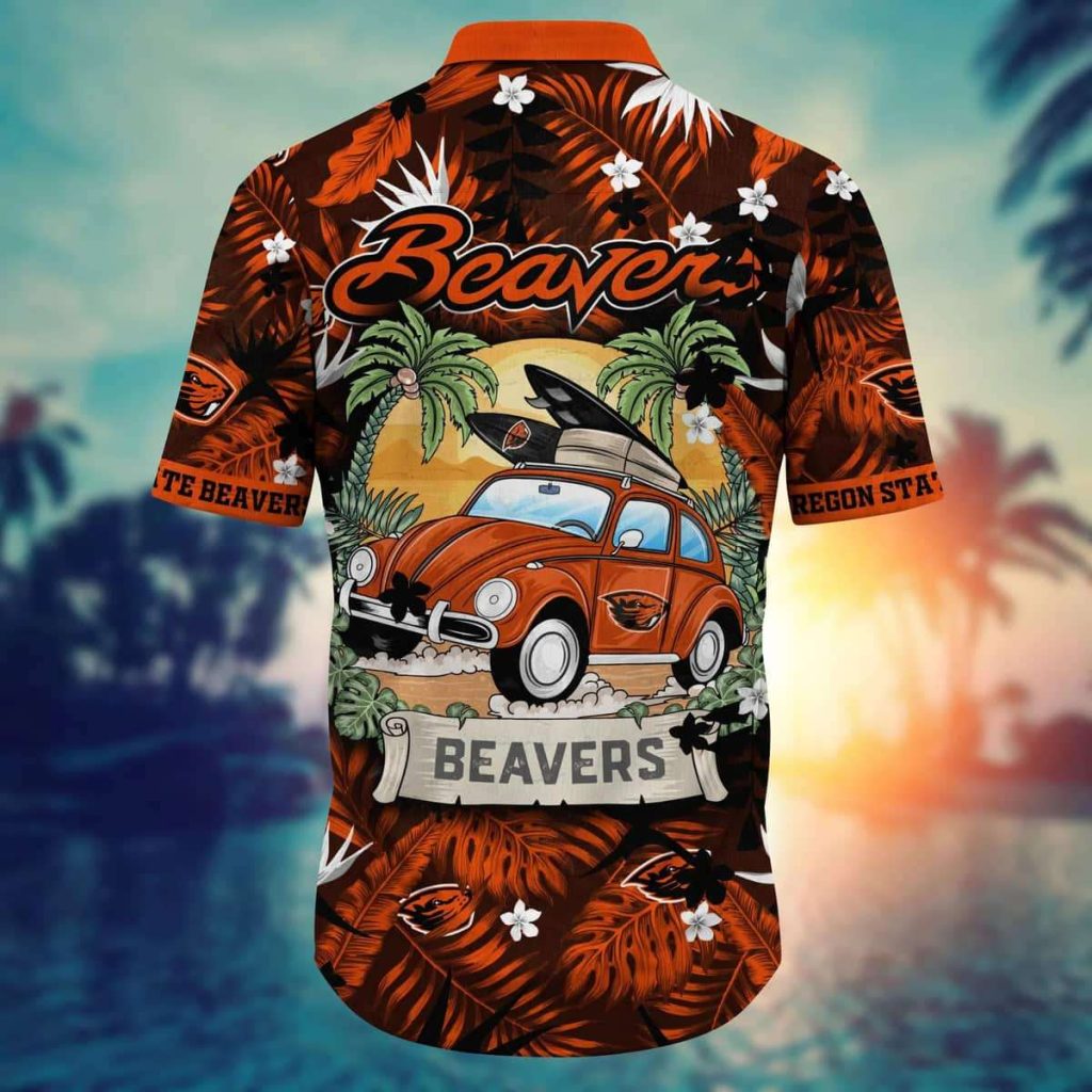 NCAA Oregon State Beavers Hawaiian Shirt,Aloha Shirt,Summer Aloha